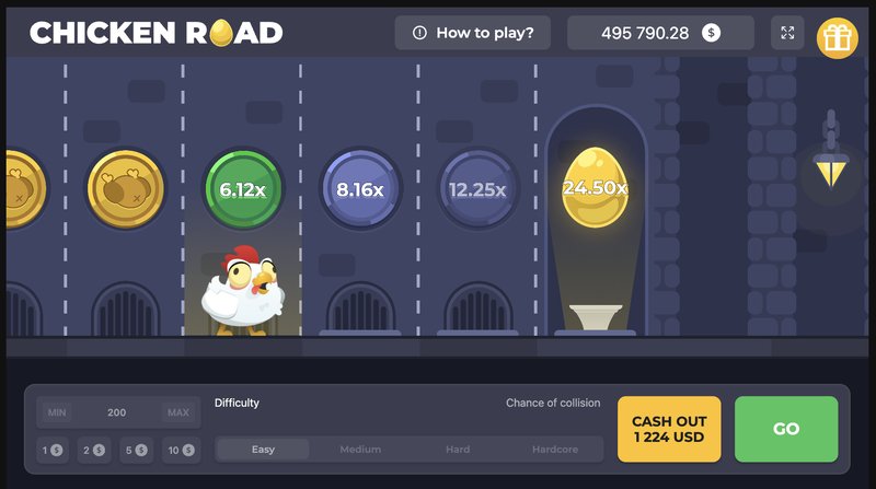Få den nye version af Chicken Road 2 online i din browser nu